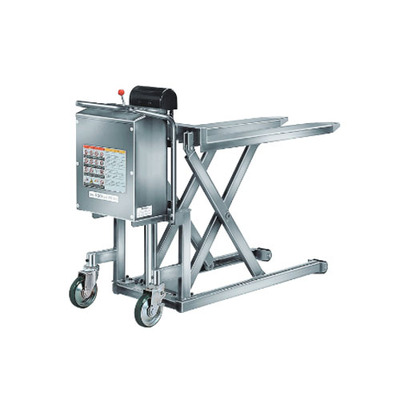 不锈钢电动剪叉式堆高车